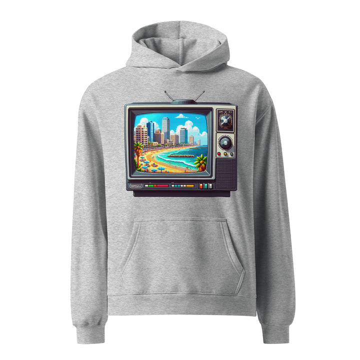 Oversized Hoodie | 16Bit Tel Aviv Beach