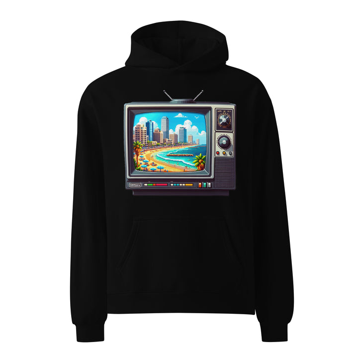 Oversized Hoodie | 16Bit Tel Aviv Beach