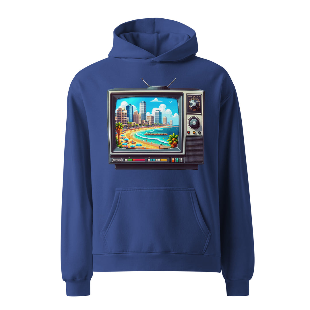 Oversized Hoodie | 16Bit Tel Aviv Beach