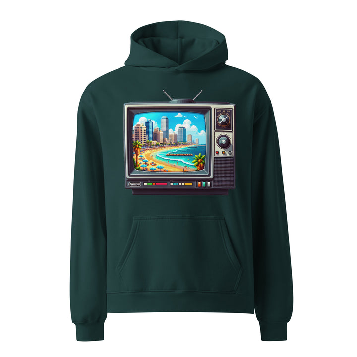 Oversized Hoodie | 16Bit Tel Aviv Beach
