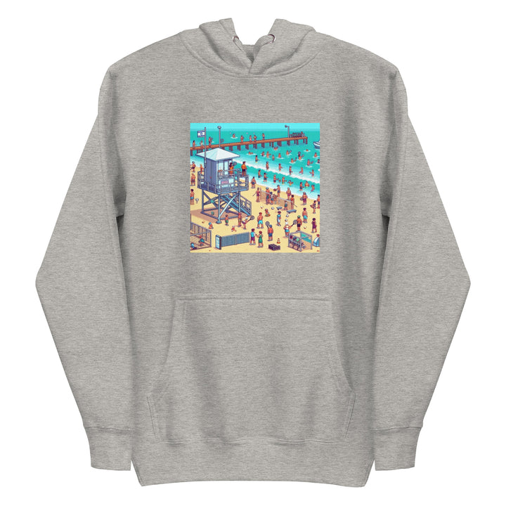 Premium Hoodie | TLV Frishman Beach 16 Bit