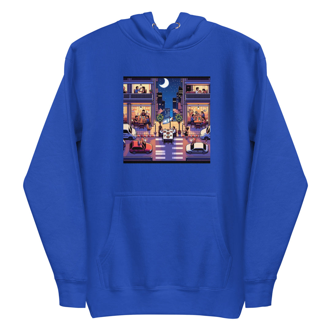 Premium Hoodie | TLV Nightlife 16 Bit