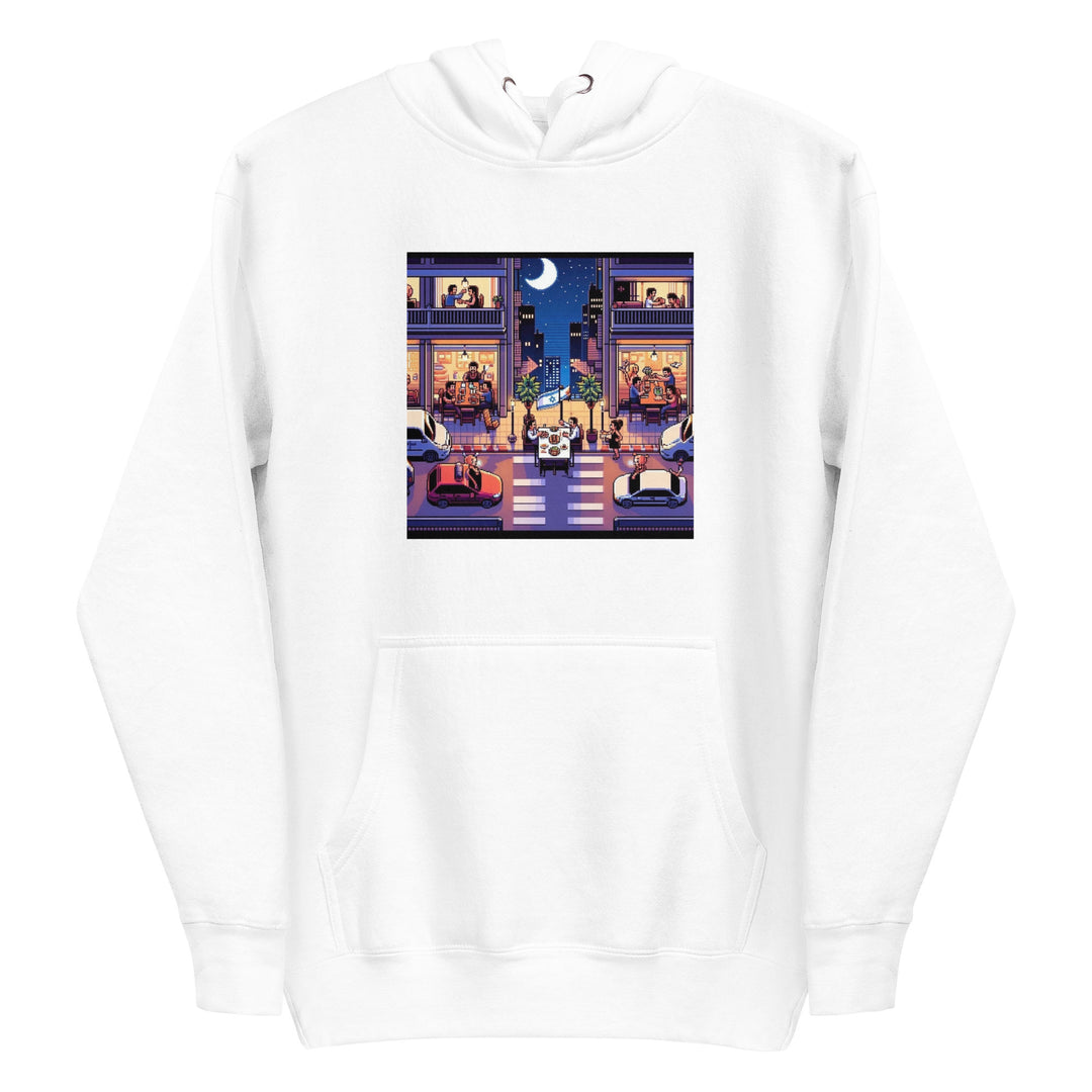 Premium Hoodie | TLV Nightlife 16 Bit