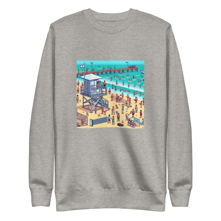 Premium Sweatshirt | TLV Frishman Beach 16 Bit