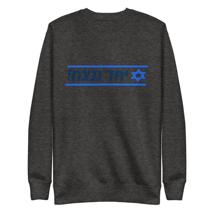 Premium Sweatshirt | Together We Will Win | יחד ננצח