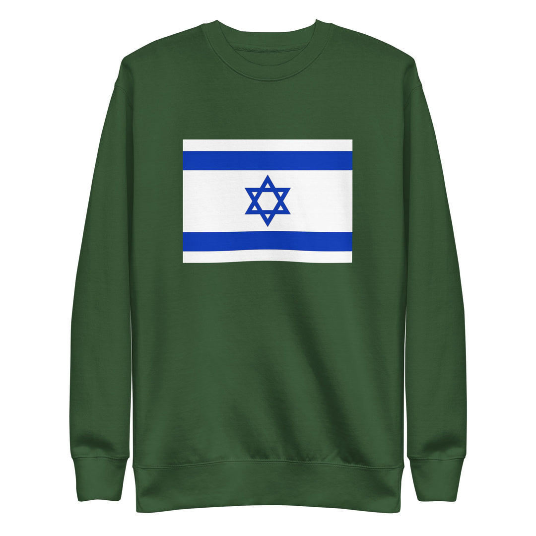 Premium Sweatshirt | Israel Flag