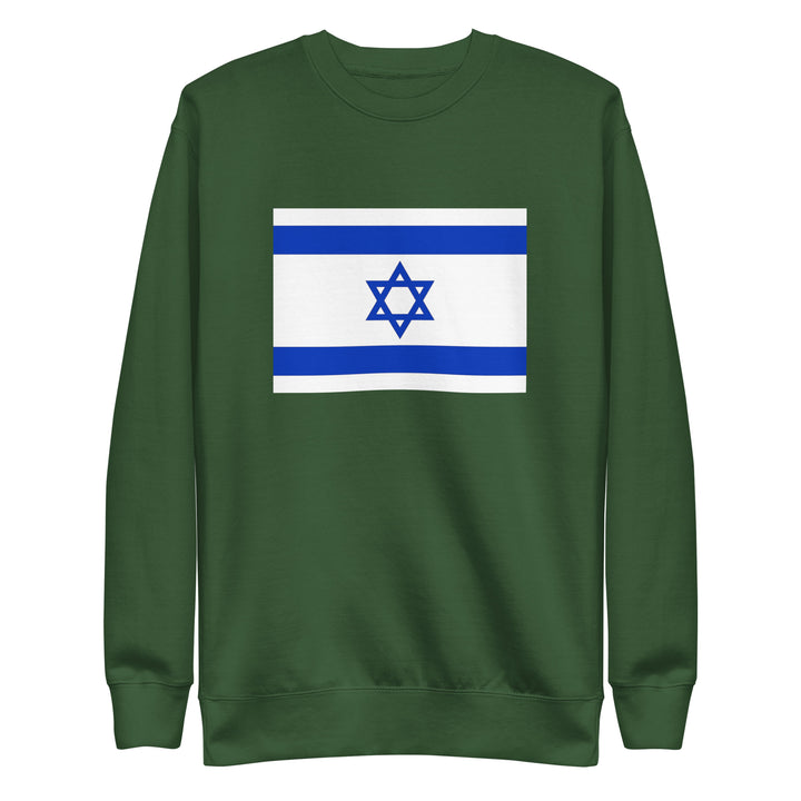 Premium Sweatshirt | Israel Flag