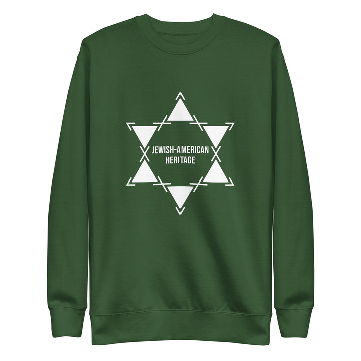 Premium Sweatshirt | Jewish American Heritage