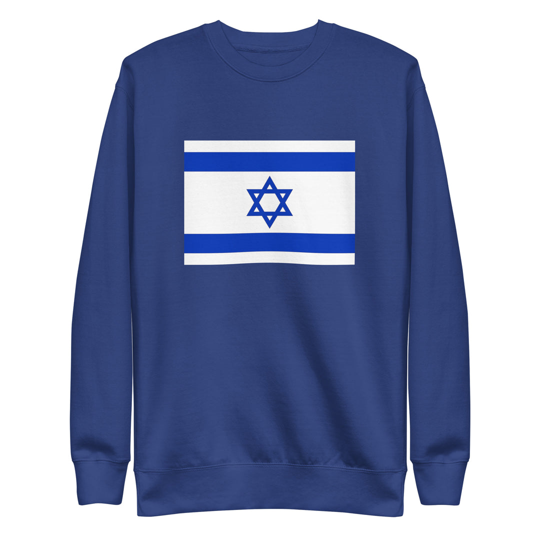 Premium Sweatshirt | Israel Flag