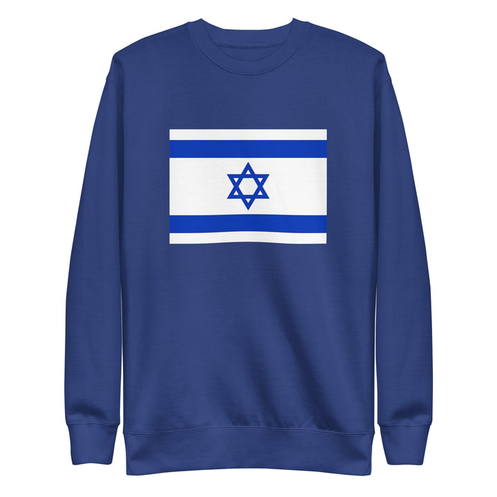 Premium Sweatshirt | Israel Flag