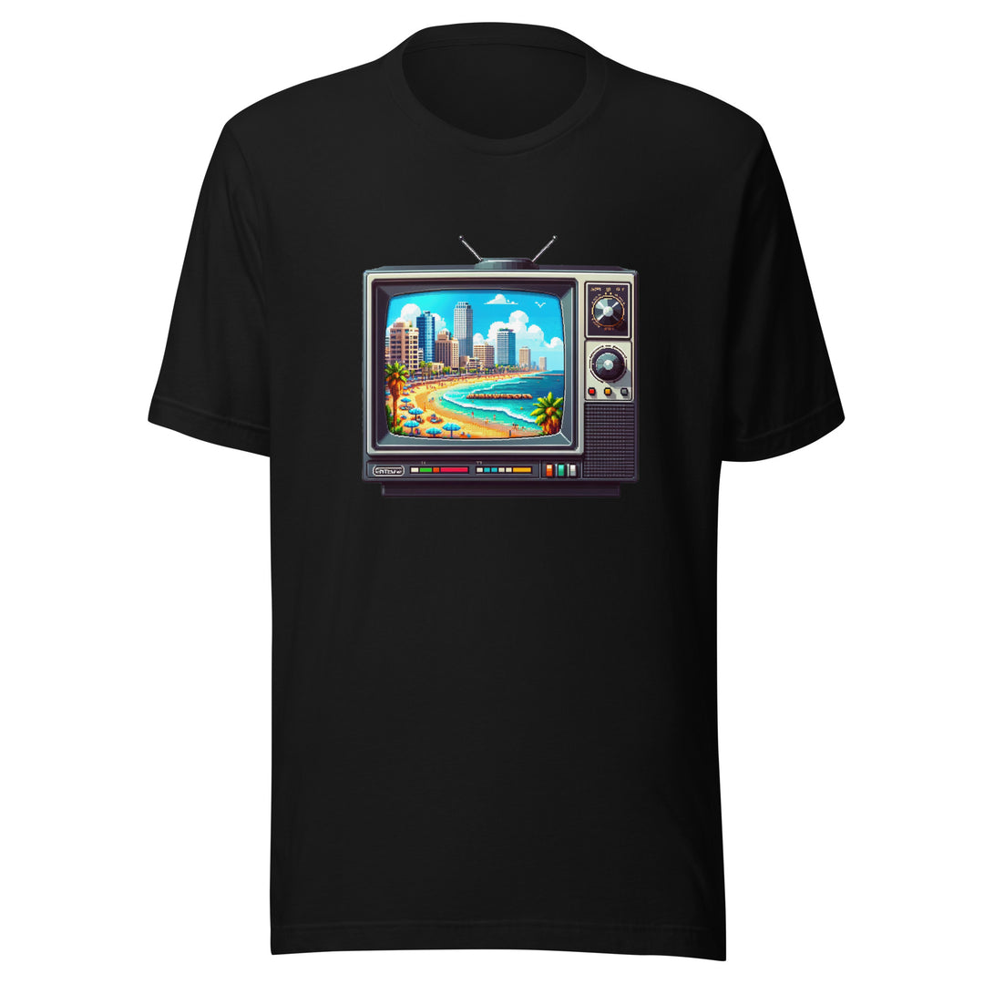 Staple T-Shirt (Made in USA) | 16Bit Tel Aviv Beach