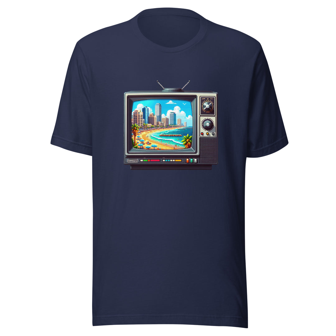 Staple T-Shirt (Made in USA) | 16Bit Tel Aviv Beach