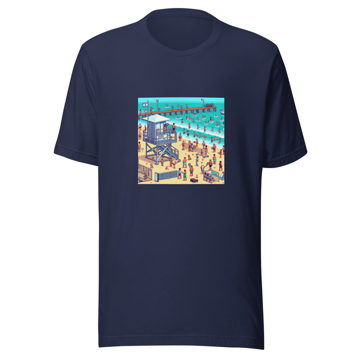 Staple T-Shirt (Made in USA) | TLV Frishman Beach 16 Bit