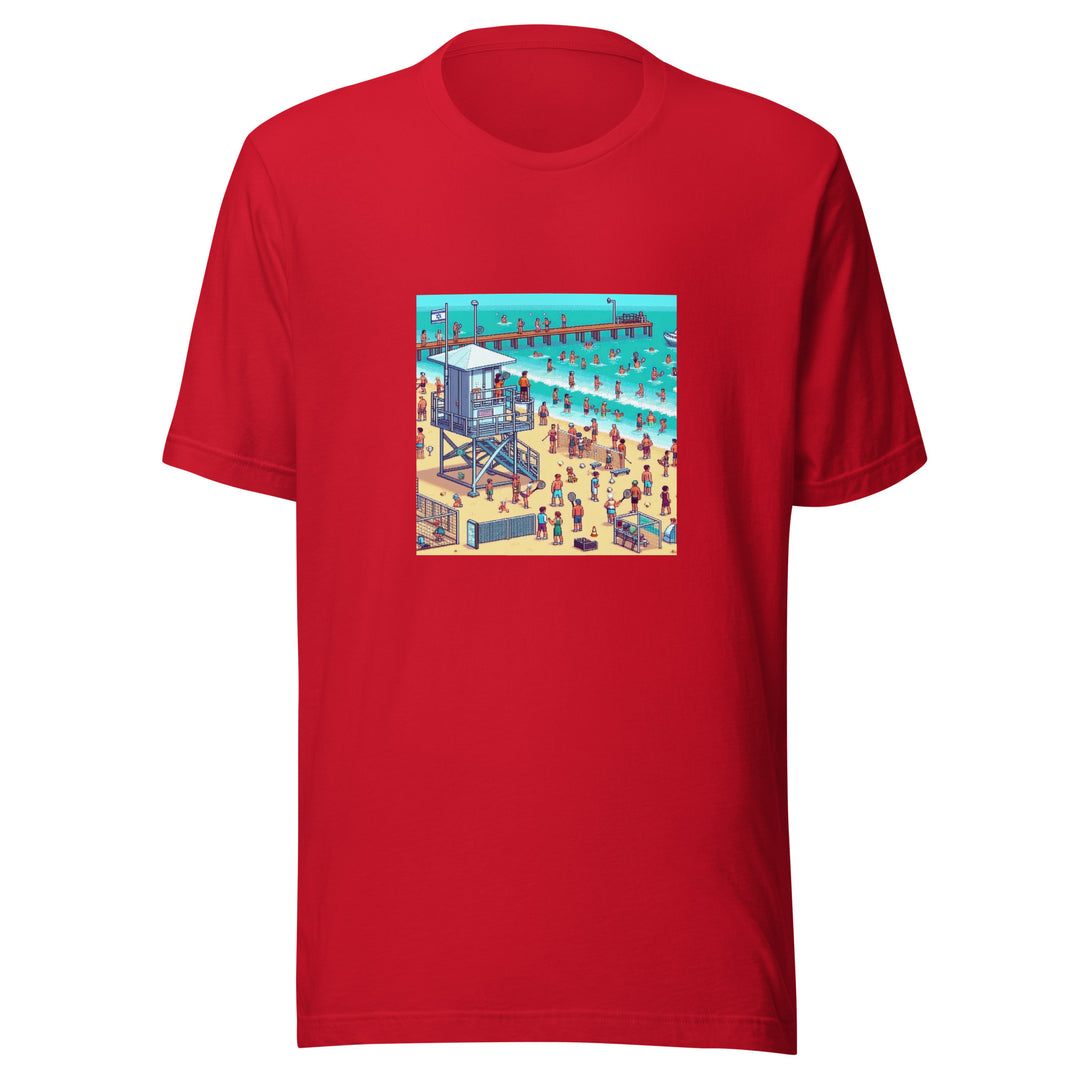 Staple T-Shirt (Made in USA) | TLV Frishman Beach 16 Bit