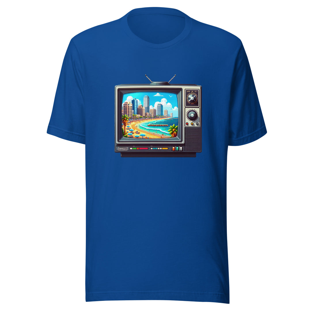 Staple T-Shirt (Made in USA) | 16Bit Tel Aviv Beach