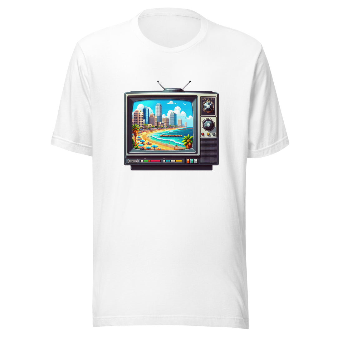 Staple T-Shirt (Made in USA) | 16Bit Tel Aviv Beach