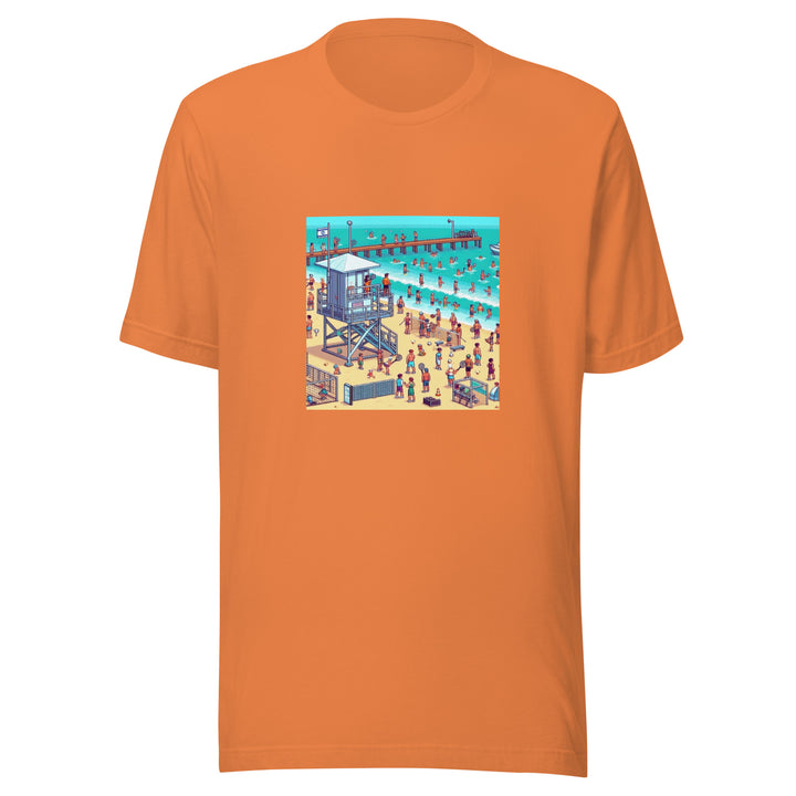 T-Shirt | TLV Frishman Beach 16 Bit