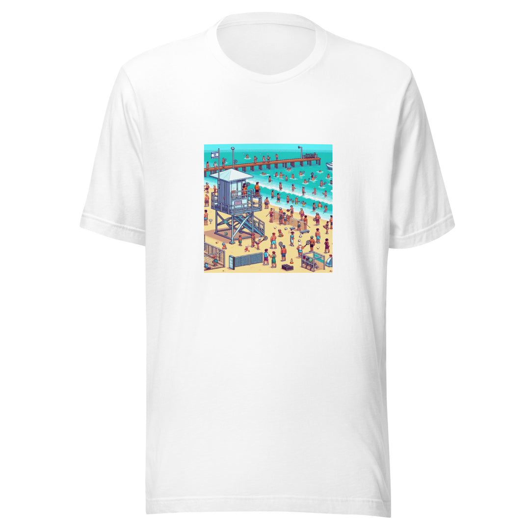 T-Shirt | TLV Frishman Beach 16 Bit