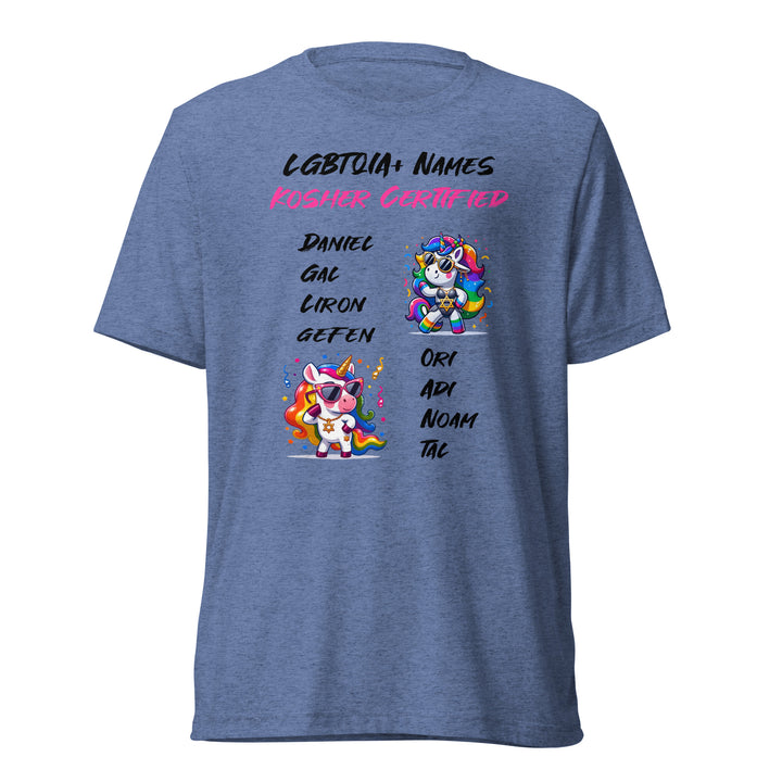 Tri-Blend T-Shirt | Kosher Certified Names