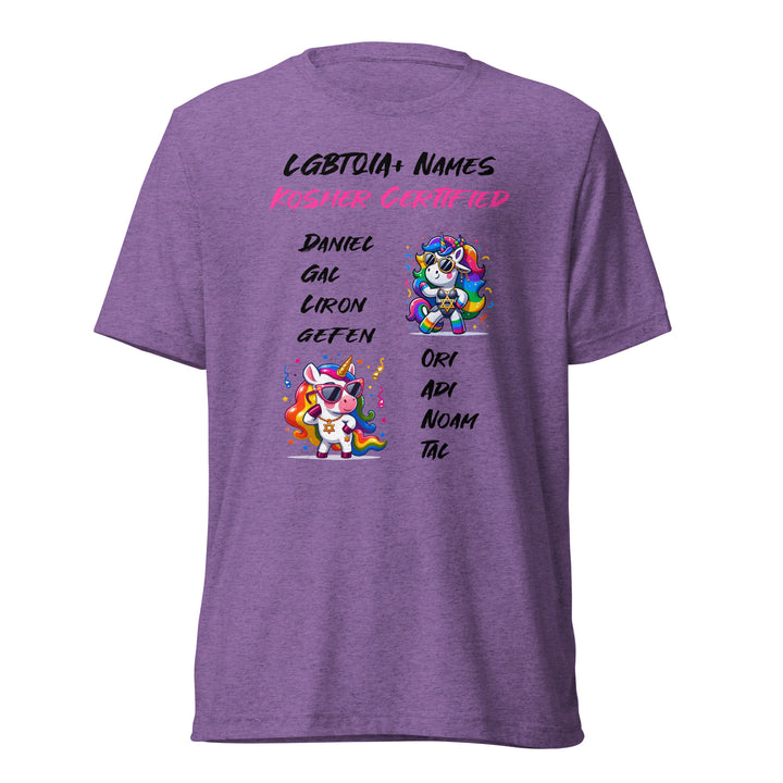 Tri-Blend T-Shirt | Kosher Certified Names