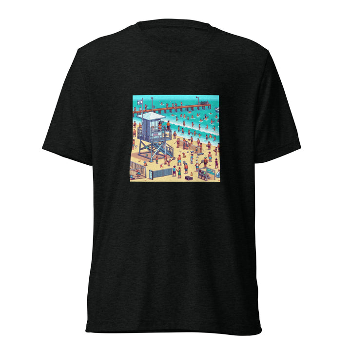 Tri-Blend T-Shirt | TLV Frishman Beach 16 Bit