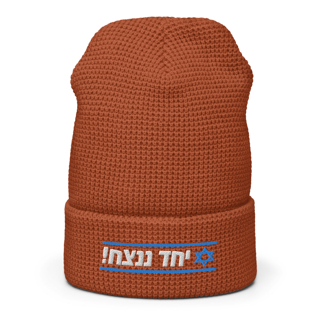 Waffle Beanie | Together We Will Win | יחד ננצח