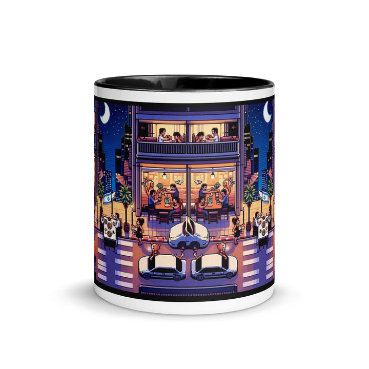 Mug with Color Inside | TLV Nightlife 16 Bit