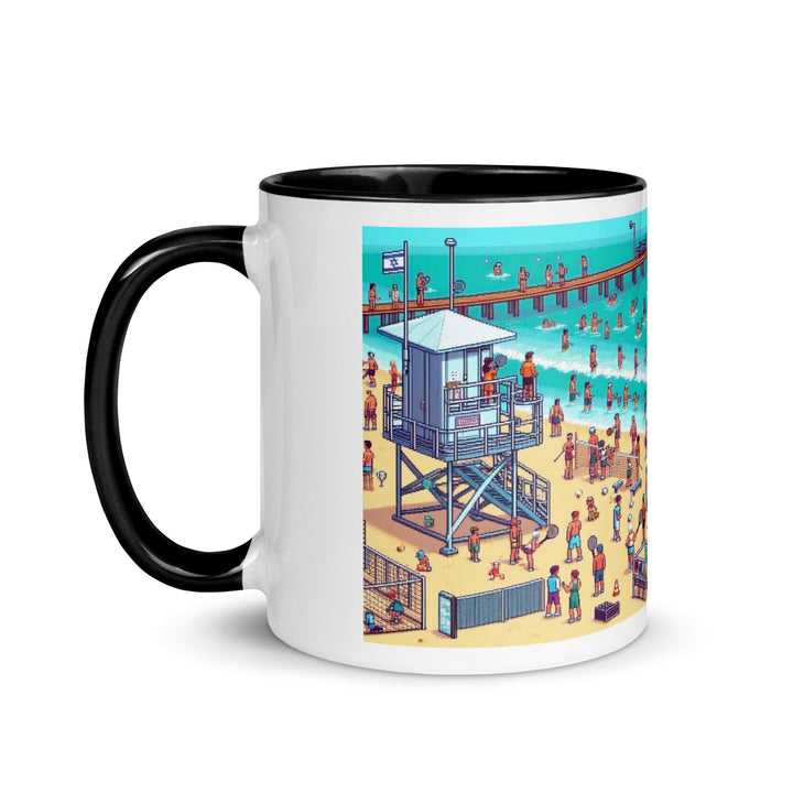 Mug with Color Inside | TLV Frishman Beach 16 Bit