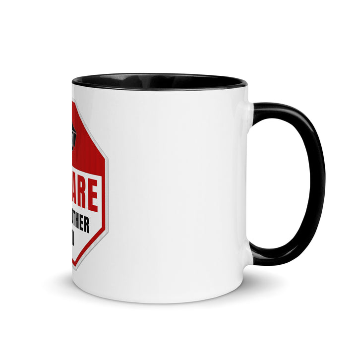 Mug with Color Inside | Be aware jewish mother
