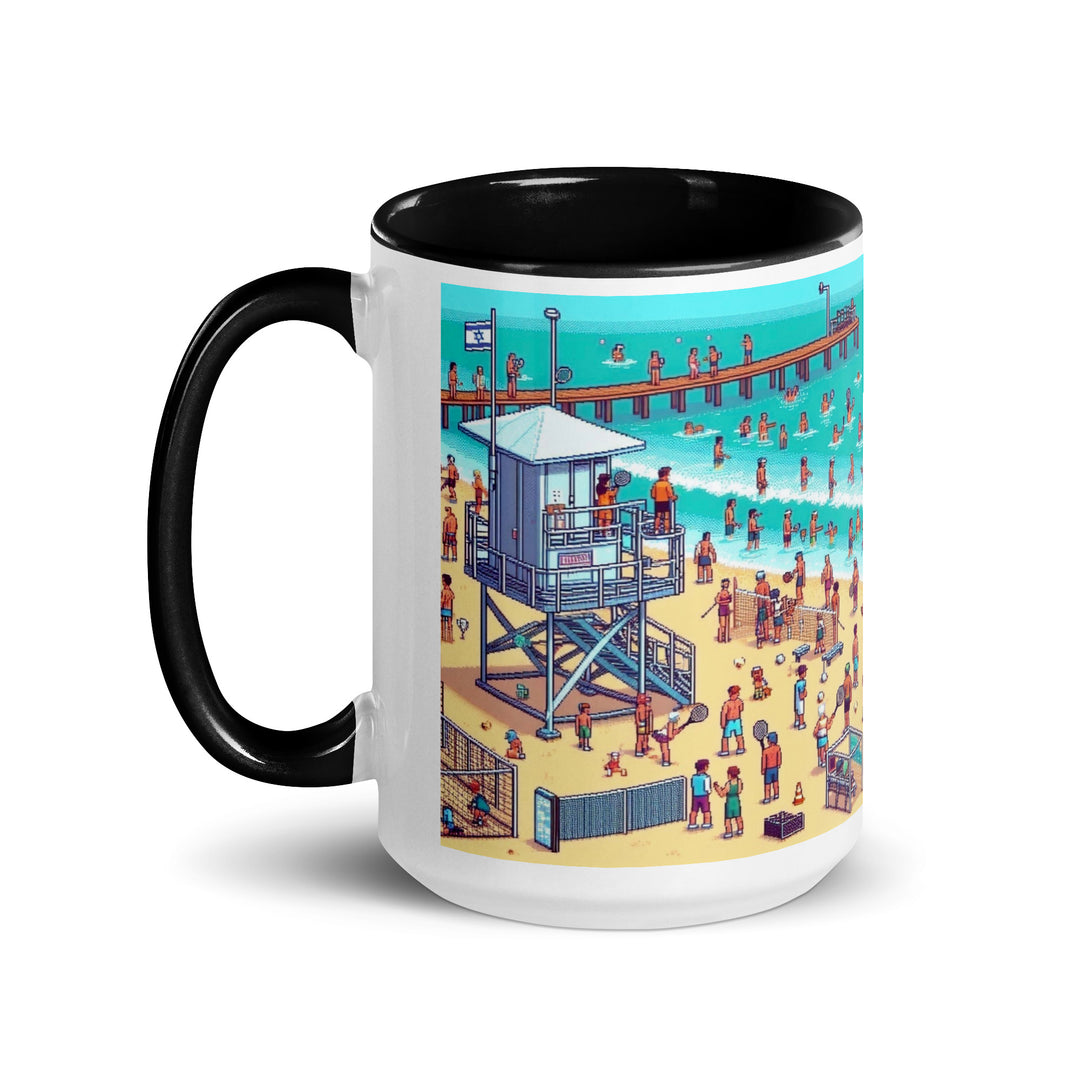 Mug with Color Inside | TLV Frishman Beach 16 Bit