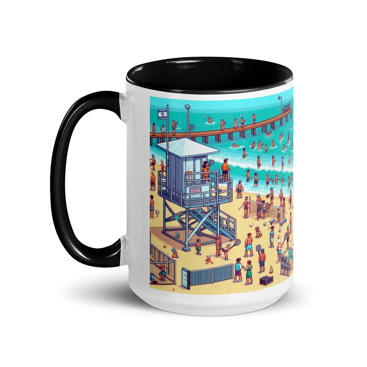 Mug with Color Inside | TLV Frishman Beach 16 Bit