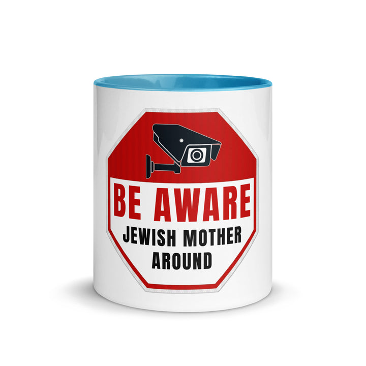 Mug with Color Inside | Be aware jewish mother