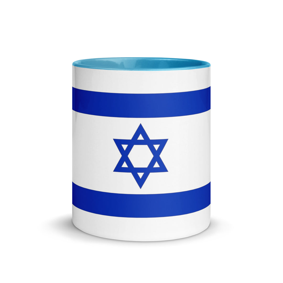 Mug with Color Inside | Israel Flag