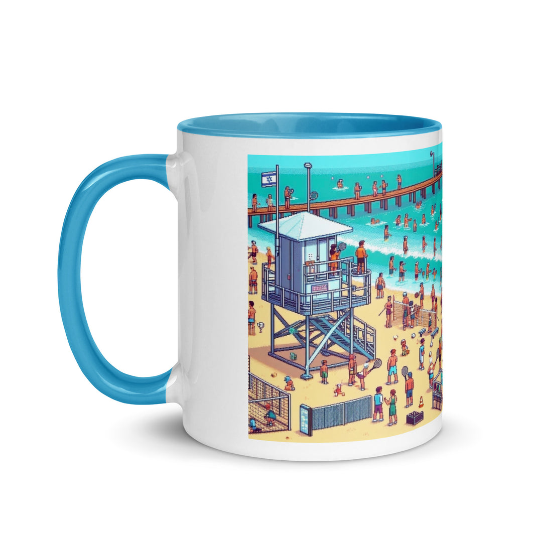 Mug with Color Inside | TLV Frishman Beach 16 Bit