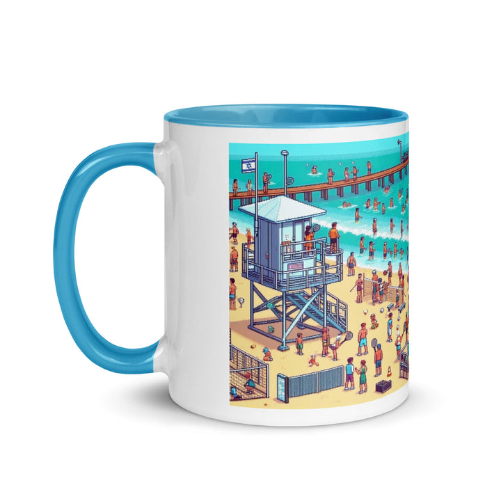 Mug with Color Inside | TLV Frishman Beach 16 Bit