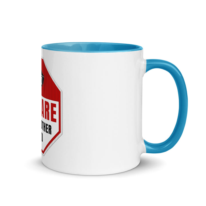 Mug with Color Inside | Be aware jewish mother