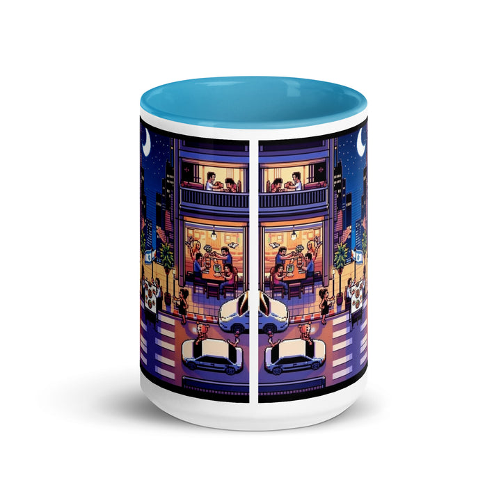 Mug with Color Inside | TLV Nightlife 16 Bit