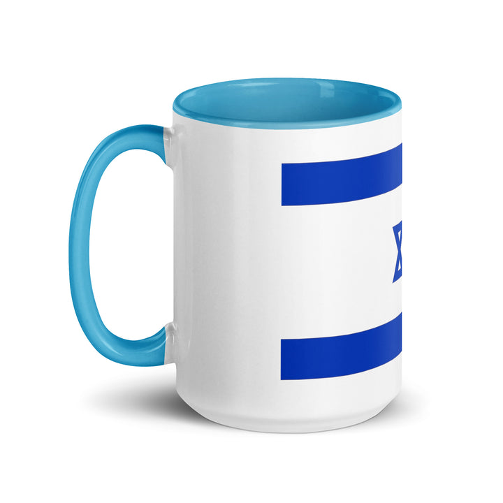 Mug with Color Inside | Israel Flag