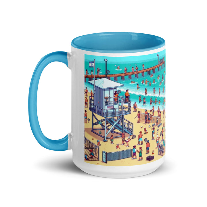 Mug with Color Inside | TLV Frishman Beach 16 Bit