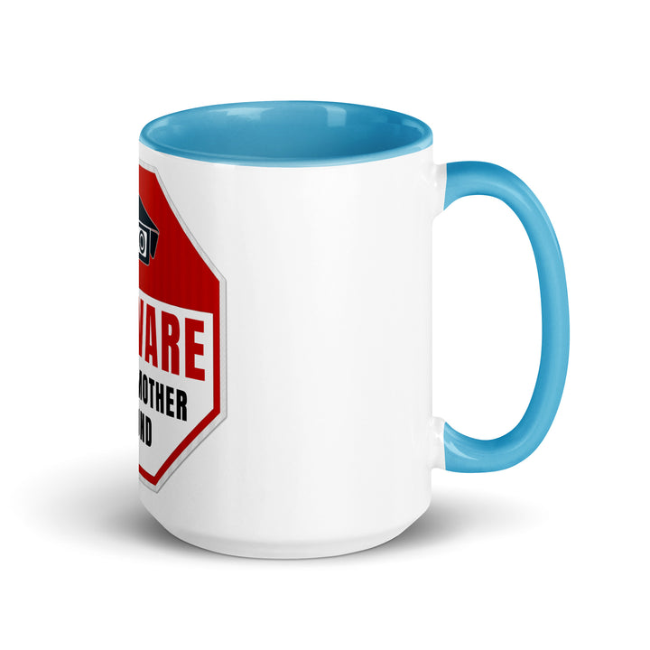 Mug with Color Inside | Be aware jewish mother