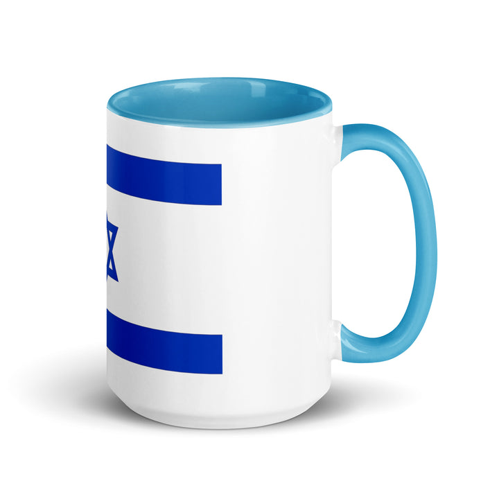 Mug with Color Inside | Israel Flag