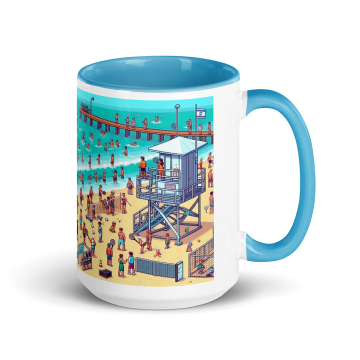 Mug with Color Inside | TLV Frishman Beach 16 Bit