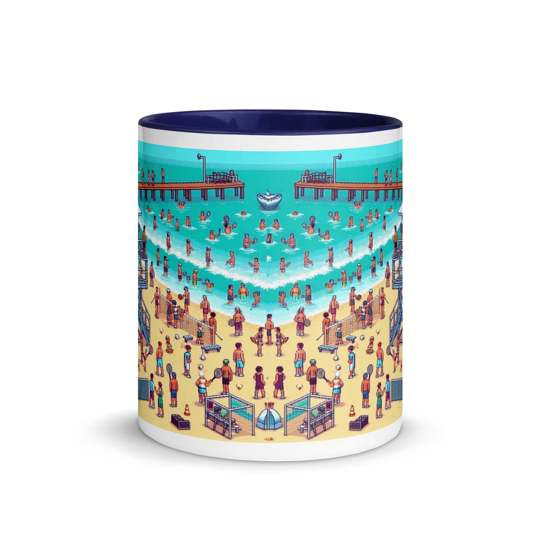 Mug with Color Inside | TLV Frishman Beach 16 Bit