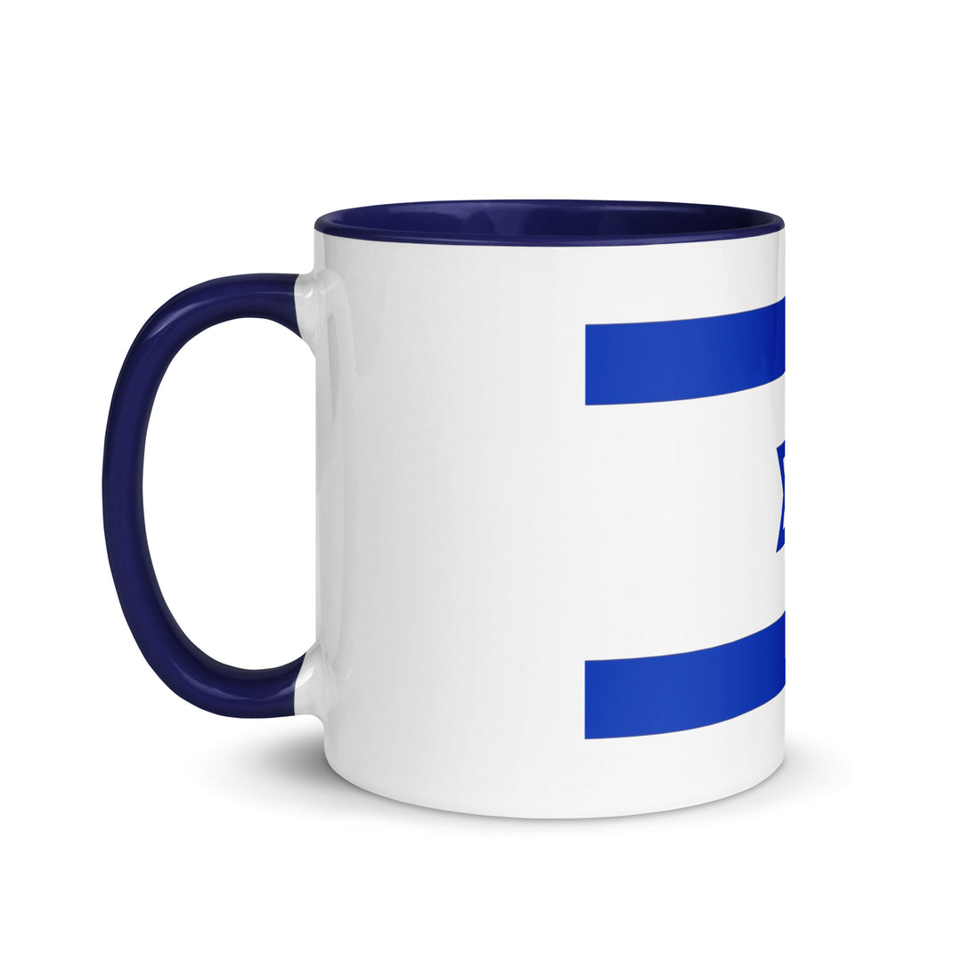 Mug with Color Inside | Israel Flag