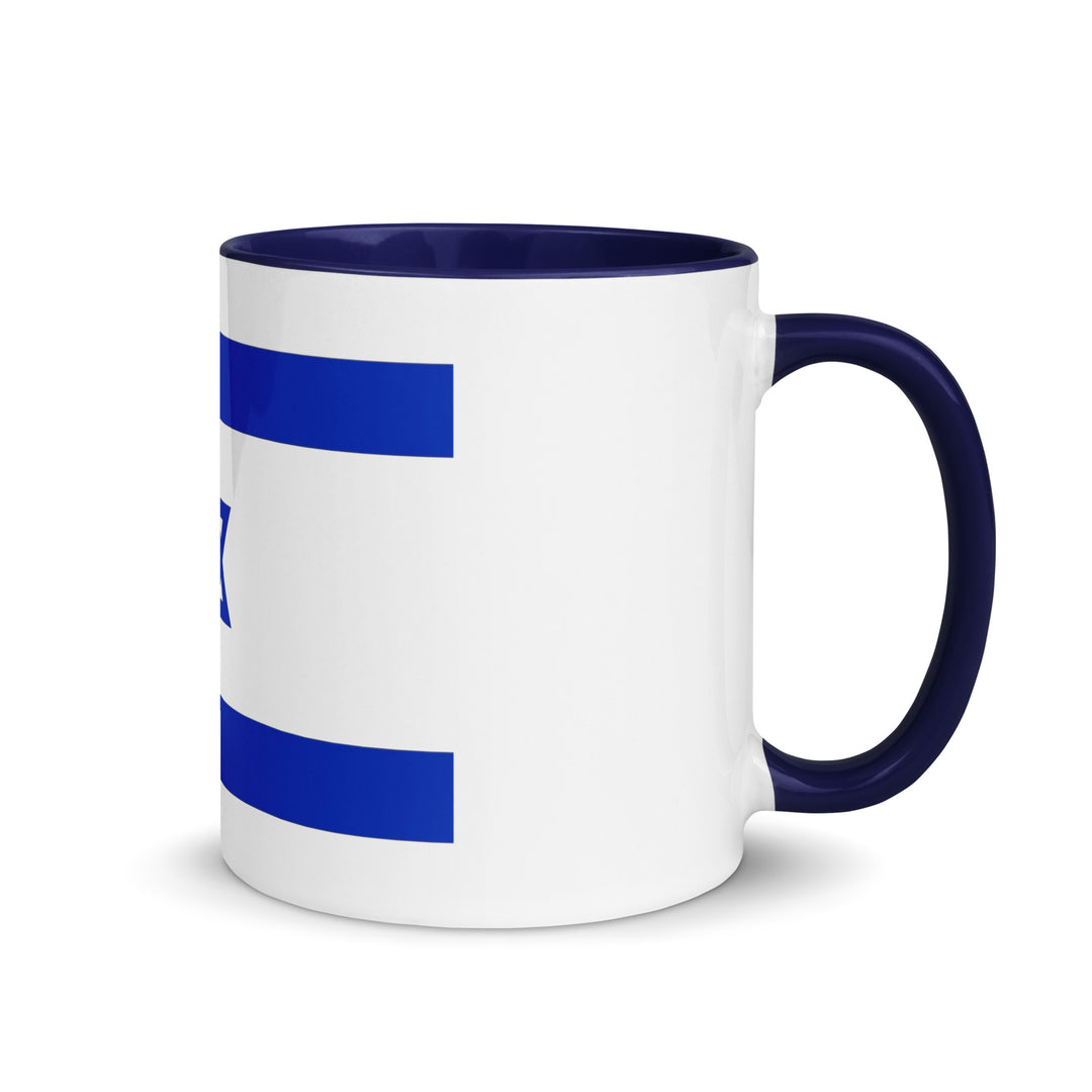 Mug with Color Inside | Israel Flag