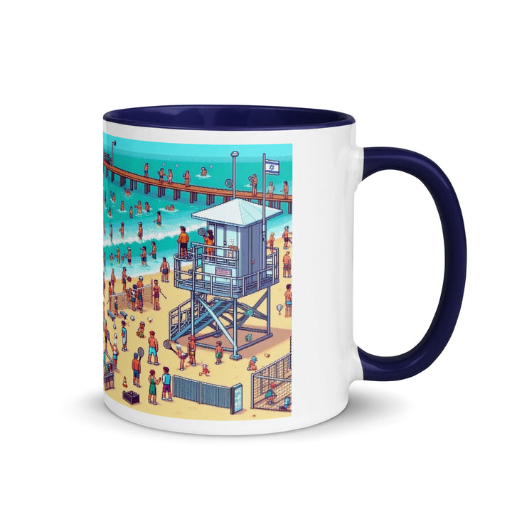 Mug with Color Inside | TLV Frishman Beach 16 Bit
