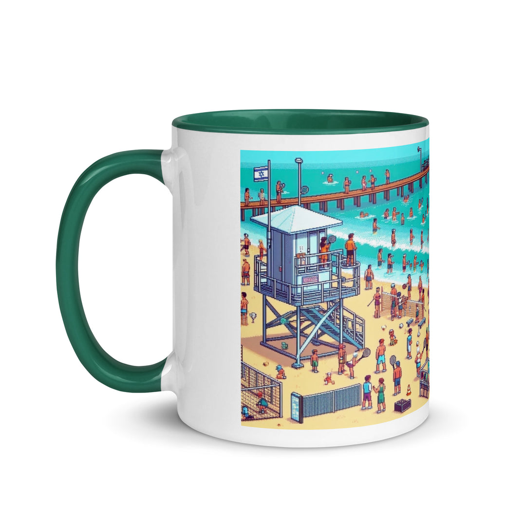 Mug with Color Inside | TLV Frishman Beach 16 Bit