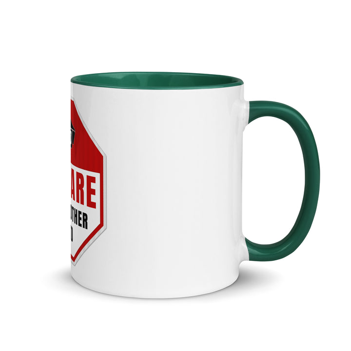 Mug with Color Inside | Be aware jewish mother