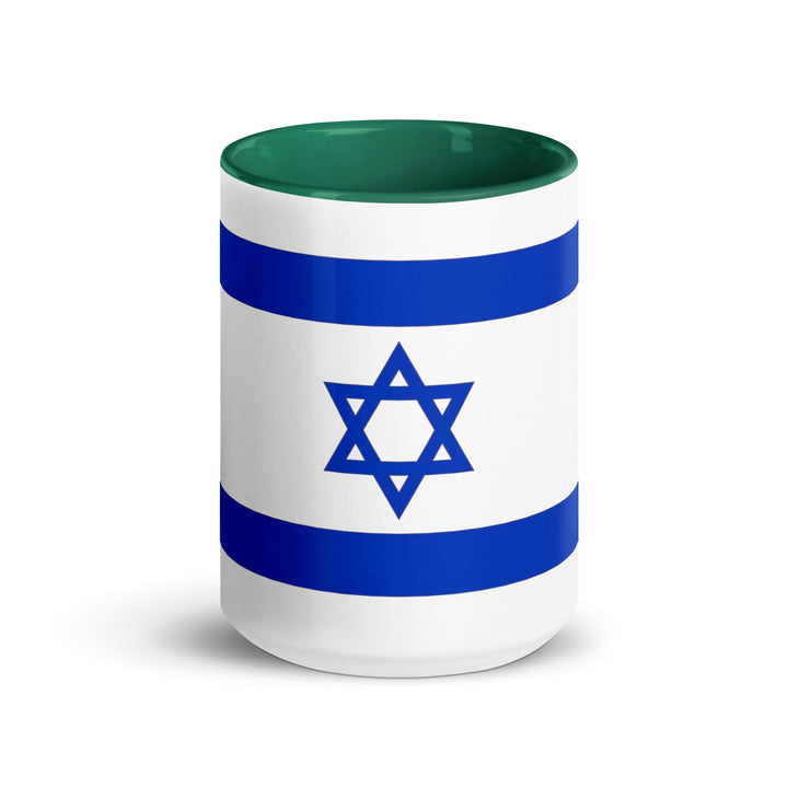 Mug with Color Inside | Israel Flag