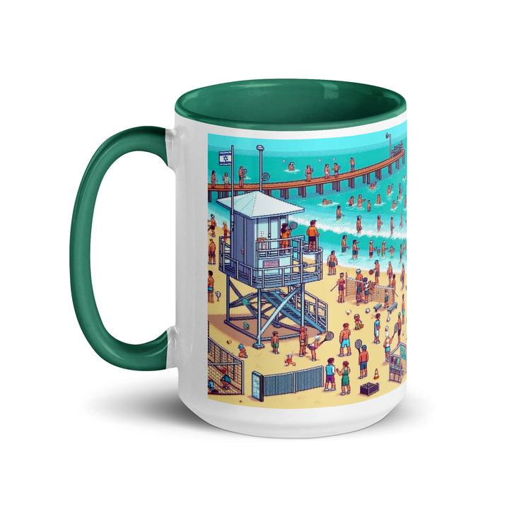 Mug with Color Inside | TLV Frishman Beach 16 Bit